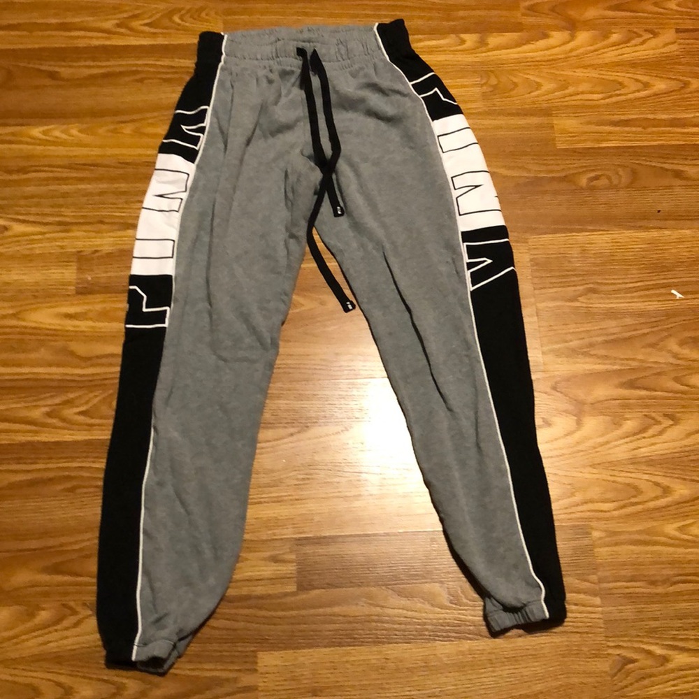 Pink sweatpants